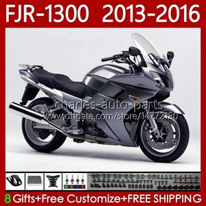 Factory Color OEM Bodys for Yamaha FJR 1300 A CC FJR1300A FJR1300 13 14 15 16 Moto Bodywork 112NO.43 FJR-1300 2013 2014 2015 2015 FJR-1300A 2001-2016