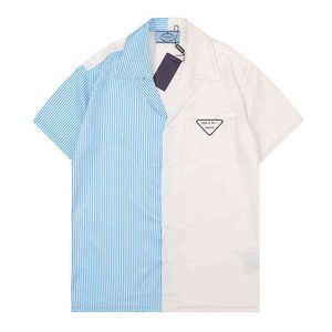 Mens Için Yeni Tasarım Rahat Gömlekler toptan satış-Yeni Sezon Erkek Kadınlar Sıradan Gömlek Yaz Hawaii Stil Düğmesi Tur Hırka Kısa Kollu Büyük Boy Gömlek Blouses Marka Tasarımcı Tasarım
