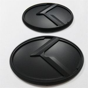 2st Ny D Black K Logo Badge Emblem Sticker Fit Kia Optima K5 CAR EMBLEMS203D