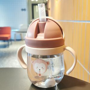 Besleme Şişesi Anti Kolik Hava Havalandırma Geniş Boyun Doğal Hemşirelik Bebek BPA Ücretsiz 250/300 ML Yerçekimi Topu Bebek Fincan Ile