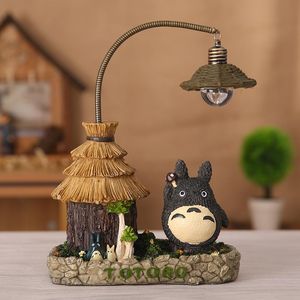 Wholesale lights for study room for sale - Group buy Night Lights Europe Totoro Resin Light Fixtures Children s Room Indoor Bedside Lamp Lamps LED Decoration Study LuminaryNight