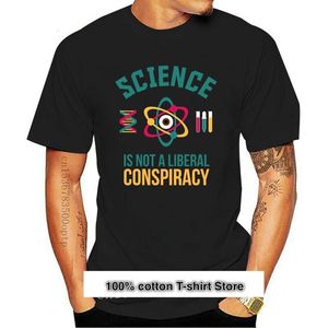 Mäns t-shirts vetenskap t shirt liberal konspiration kemi fysik scientologi politik politisk nörd