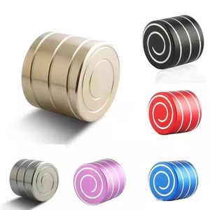 30x26mm Spinning Decompression Toys Party Favor Anti Stress Office School Desk rörelse Spiral Toys For Kids Adults