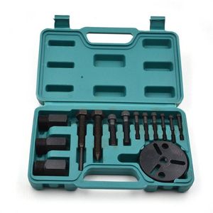 Set di utensili manuali professionali Compressore AC universale per auto Kit estrattore a ventosa per frizione Strumenti di riparazione per aria condizionata Set di aste rapideProfessionale