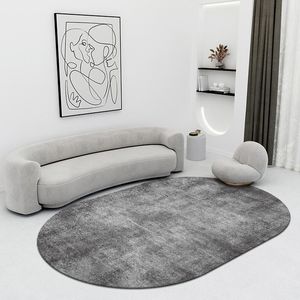 Dywany proste owalne dywan salon sofa sofa stolik kawowy mata domowe biuro stały kolor dywanika sypialnia nocna dywaniki bez poślizgu weranda Matcarpet