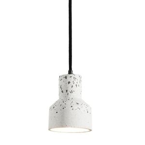Подвесные лампы Современные терраццо света скандинавский дизайн цемент с несколькими цветными светодиодами e27 подвесная кухня спальня гостиная отчетность