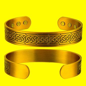 Bangle Oktrendy Magnetic Pure Cpaper для мужчин Женщины Регулируемая энергетическая магнитная браслет.