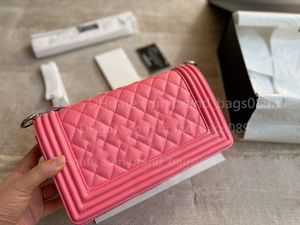 2022 Neueste Farbe Kaviar Damentaschen klassische weibliche Designermode Luxushandtasche Silber Hardware Grace Totes Großhandel Kaviar CrossBody Umhängetasche