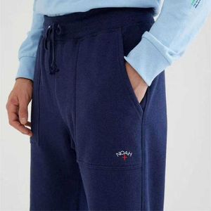 Hip-Hop toppkvalitet NOAH träningsbyxor Herr Dam Jogger Dragsko Casual Byxor Klassiska NOAH Core Brodery Sweatpants