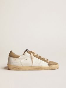 Golden Sneaker Kvinnor Baby Rosa Superstar Casual Shoes Italien Lace-up Luxury Trainers Low-Tops Vit Do-Old Dirty Woman Män Läder Sko