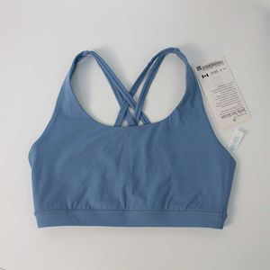 Energy Bra naken Tät sport Underkläder Gymkläder Kvinnor Fitness Cross Back Vest Jogging Yoga Tank Tops413223