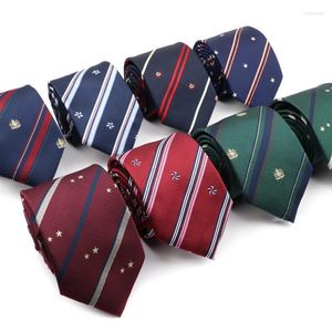 Üniversite Yayı Bağları toptan satış-Bow Ties Fashion College Style Tie Royal Consties Okul Aksesuarları Günlük Giyim Cravat Orijinal Cosplay Yakası İnce JK Kravat Smal22