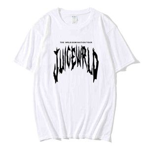 Cantante Hip Hop Respect Juice Wrld Stampa t Shirt Uomo Streetwear Swag Moda Rapper unisex Fan Club Uomo Harajuku T-