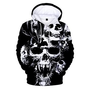 Men's Hoodies & Sweatshirts Ghost Doll Pullovers Clothes Streetwear 3D Print Women Men Kids Casual Long Hooded Regular Polyester CausalMen's