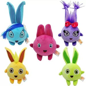 Plushs Animal 20CM Kawaii Cartoon Sunny Rabbit Plush Toy Doll Happy Rabbit Anime Dolls Toys Girl Boy Kids Baby Birthday Gift Factory Wholesale