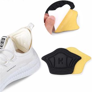 Men Insoles Sport Running Shoes Adjust Size Heel Liner Grips Self-adhesive Protector Sticker Pain Relief Patch Foot Care Inserts
