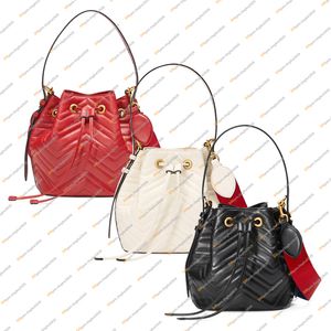 Ladies Fashion Casual Designe Luxury Bucket Bag Crossbody Shoulder Bag TOTE Handbag Messenger Bags High Quality TOP 5A Cowhide 476674 Purse Pouch