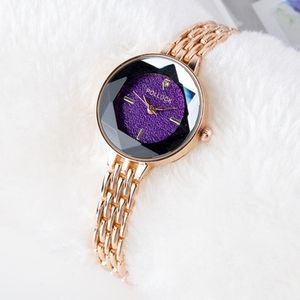Armbanduhren Frauen Watschen Luxus Sternenhimmel Watch Fashion Diamond Rose Gold Armband Clock Relogio Feminino Bayan Kol SaatiWristwatches WRI