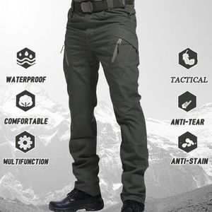 Men's Pants Military Tactical Waterproof Cargo Men Breathable SWAT Army Solid Color Combat Trousers Mens Work Joggers S-5XLMen's Drak22