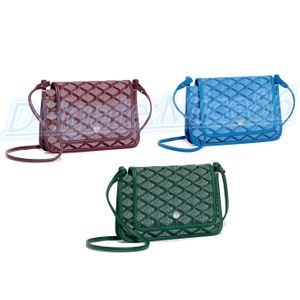 Lyx Designer mode väskor kuvert handväskor WOC dam herr plånbok berömda tygväskor klassiska Läder handväska crossBody clutch messenger Axelväska mode