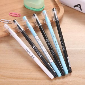 Jel kalemler 40 adet üretici doğrudan satıyor Kırtasiye Yüksek Başarı Nötr Kalem Yaratıcı Basit Stil Metin toptan