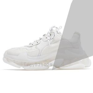 Factory Direct Paris Triple S Casual Dad Buty Mens Womens Track Black White Gym Red Grey Platform Miłośnicy Sneakery EUR 36-45 Z86