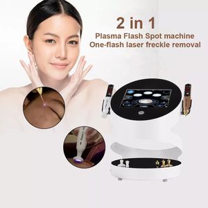 Fibroblastos portáteis 2 em 1 Máquina de caneta plasmática Antienvelha Skin Rejuvenescimento Removedor de acne Whiting Cuidado com a pele Equipamento de beleza