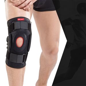 1PC Knee Joint Brace Support Adjustable Breathable Knee Stabilizer Kneepad Strap Patella Protector Orthopedic Arthritic Guard 220621