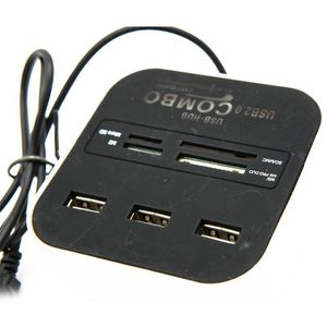 Wholesale usb 3 card for sale - Group buy Hubs All In Combo Hub USB Ports Card Reader For SD MMC M2 MS Pro Duo