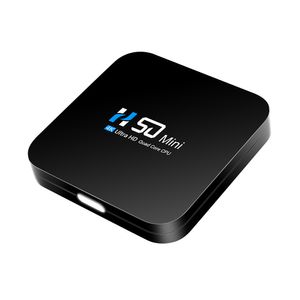 H50mini Android 10.0 Smart TV Box RK3318 H50 Mini 2GB RAM 32GB 8GB Dual Wifi 2.4G 5G BT 4K HD Set Top Box