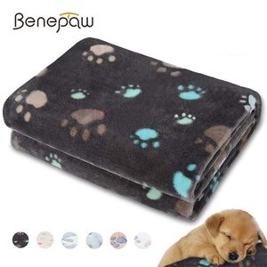 Benepraw fofo macio cão de estimação manta de flanela quente flaneque arremesso lavável cobertor pequeno médio grande cama de cachorro para cachorro gatinho de gato 201124