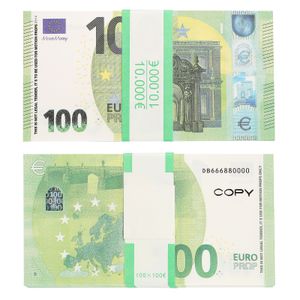 Prop Money Copy Toy Euro Party Realistico Falso Regno Unito Banconote Cartamoneta Finta Double SidedAN4K