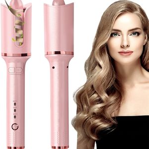 Bigodino per capelli in ceramica rotante automatico Strumenti per lo styling del bigodino in ferro professionale per riccioli Onde Bigodini per capelli magici ricci in ceramica 220624