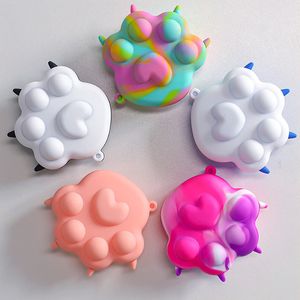Fidget Leksaker Kawaii Cat s Claw Mushroom Ball Stress Relief Desk Office Dekorationer för barn och vuxna