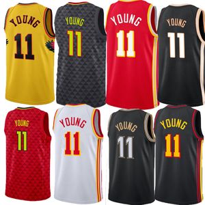 Men Basketball Trae Young Dejounte Murray Clint Capela De'Andre Hunter Bogdan Bogdanovic Onyeka Okongwu AJ Griffin Saddiq Bey Wesley Matthews Patty Mills Jerseys