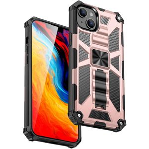 Casos de telefone de armadura híbrida Shell para Samsung S23 Plus S23ultra A14 5G Caso 2 em 1 Cover traseira à prova de choque Kickstand