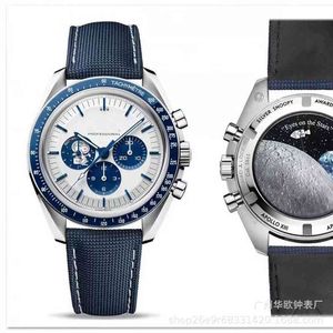 Dressy Quartz Mechanical Men's Analog Multifunktional Chronograph Rubber Eloy Gold Silver Blue Medium Stor armbandsur Timepiece