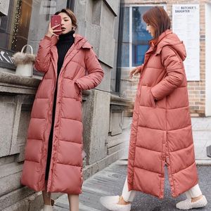 Women's Down & Parkas Jacket Women Cotton Coat Knee-high Long Winter 2022 Thickening Cotton-padded LDY8826 Luci22