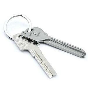 Swiss 6 in 1 Tech便利な多機能ナイフUtili-Key Key Key Chain Pendant Drickdriver Bottle Opener CampingEDC Outdoor Tool