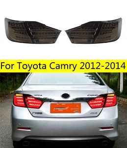 Luzes traseiras do carro para Toyota Camry LED de neblina Luz traseira 2012-2014 Diário Running Turn Signal Freio Reverso Acessórios de iluminação