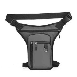 Marsupio impermeabile da uomo Dij Bag New Nylon Outdoor Riding Moto Crossbody Hip Shoulder s Travel Chest Tute J220705