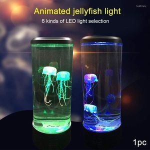 Luzes noturnas simulação águafish USB LUZ LED 7 CORES Decoração Brinquedos para crianças Decoração de aniversário Presente Decorativo LuminAiresnight