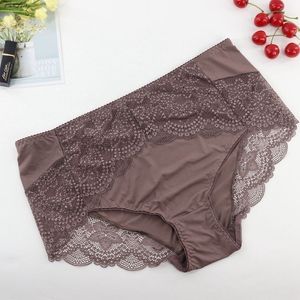 Parifairy Women's Underpants Sexy Floral Lace Briefs Plus Size Panties XL 2XL 3XL 4XL 5XL 6XL Ultra Thin Underwear Lingerie 220511