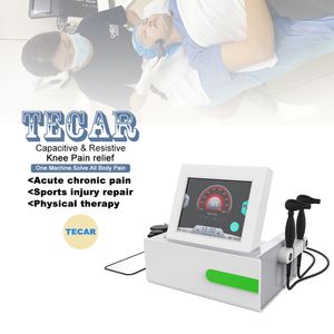 Dalga Fizyoterapi Tedavisi 1000 Hz Tecar Güzellik Makinesi Sağlık Gadgets Kapasitif Dirençli CET RET MONOPOLAR RF Vücut Zayıflama Selülit Kaldırma