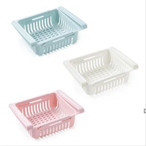 Organizer per frigorifero Scatola portaoggetti Cassetto frigorifero Contenitore in plastica Scaffale Contenitore per alimenti per uova Frutta Accessori per la cucina CCE13585