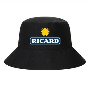 Mode Ricard Eimer Männer Frauen Baumwolle Outdoor Reversible Fisherman Caps Strand Angeln Mädchen Junge Chapeau Bob Panama Hut 220627