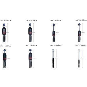 Handverktyg Digital momentnyckel Justerbar Mini 2% noggrannhet Professionell cykel bil reparation digitala momentnyckel verktyg 106HMCLUB