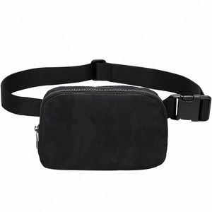 Lulu Outdoor Bags Women Men Waist Belt Bag Gym Elastic Adjustable Strap Zipper Fanny pack xx