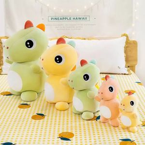 Peluche Bambola colore cartone animato morbido dinosauro carino bambini creativi comodi giocattoli di peluche cuscino domestico regalo di compleanno Animali di peluche