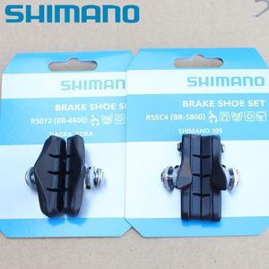 Bike Brakes Road Brake Pads Sora 3500 Tiagra 4600 105 Ultegra DA 5800 5810 6800 R55C4 Cartridge-Type Shoe Set R50T2